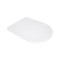Сиденье для унитаза Qtap (Evia, Arvin, Leo 630) 410x330x22 мм, White, с микролифтом, Slim Duroplast, Quick Release QTSC179W49264