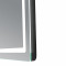Зеркало Qtap Mideya (MI2) 600х800 с часами, с LED-подсветкой Touch, с антизапотеванием, диммером, рег. яркости QTMID60080049627
