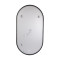 Зеркало Qtap Scorpio (SC1) с LED-подсветкой Touch, с антизапотеванием, с диммером, рег. темп. цвета (3000-6500K) Black QTSC500900