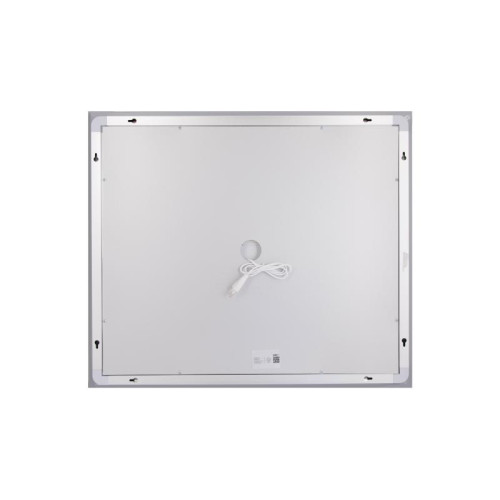 Зеркало Lidz Kubis (KU1) 700х600 с LED-подсветкой Touch, с антизапотеванием, с диммером, рег. яркости LDKU60070049285