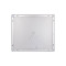 Зеркало Lidz Kubis (KU1) 700х600 с LED-подсветкой Touch, с антизапотеванием, с диммером, рег. яркости LDKU60070049285