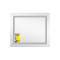 Зеркало Lidz Kubis (KU2) 700х600 с LED-подсветкой Touch, с антизапотеванием, с диммером, рег. яркости LDKU60070049286