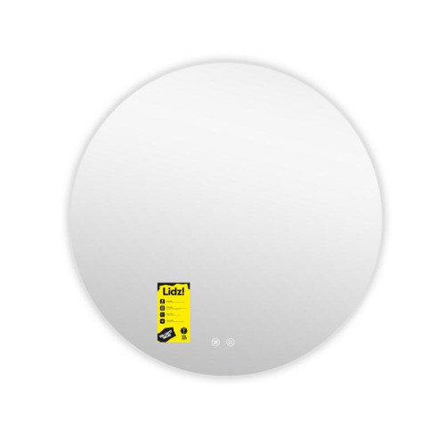 Зеркало Lidz Astra R800 с LED-подсветкой Touch, с антизапотеванием, с диммером, рег. яркости LDASR80049290