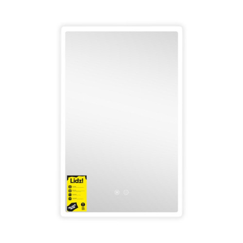 Зеркало Lidz Orion (OR2) 500х800 с LED-подсветкой Touch, с антизапотеванием, с диммером, рег. яркости LDOR50080049291