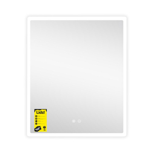 Зеркало Lidz Orion (OR2) 700х800 с LED-подсветкой Touch, с антизапотеванием, с диммером, рег. яркости LDOR70080049293
