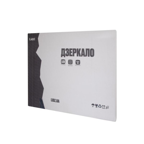 Зеркало Lidz Orion (OR2) 700х800 с LED-подсветкой Touch, с антизапотеванием, с диммером, рег. яркости LDOR70080049293