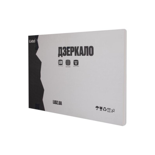 Зеркало Lidz Orion (OR2) 800х600 с LED-подсветкой Touch, с антизапотеванием, с диммером, рег. яркости LDOR80060049294