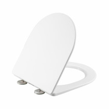 Сиденье для унитаза Qtap (Taurus 490) 422x360x30 мм, White, с микролифтом, Slim Duroplast, Quick Release QTSC179W49383