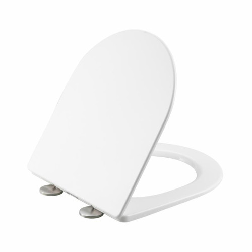 Сиденье для унитаза Qtap (Taurus 490) 422x360x30 мм, White, с микролифтом, Slim Duroplast, Quick Release QTSC179W49383 Сиденье для унитаза Qtap (Taurus 490) 422x360x30 мм, White, с микролифтом, Slim Duroplast, Quick Release QTSC179W49383