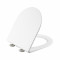 Сиденье для унитаза Qtap (Taurus 490) 422x360x30 мм, White, с микролифтом, Slim Duroplast, Quick Release QTSC179W49383 Сиденье для унитаза Qtap (Taurus 490) 422x360x30 мм, White, с микролифтом, Slim Duroplast, Quick Release QTSC179W49383