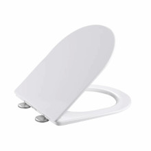 Сиденье для унитаза Qtap (Taurus 520) 455x365x38 мм, White, с микролифтом, Slim Duroplast, Quick Release QTSC179W49384