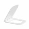 Сиденье для унитаза Qtap (Gemini 490) 428x344x37,5 мм, White, с микролифтом, Slim Duroplast, Quick Release QTSC179W49385