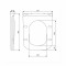 Сиденье для унитаза Qtap (Gemini 520) 448x357x38,5 мм, White, с микролифтом, Slim Duroplast, Quick Release QTSC179W49386 Сиденье для унитаза Qtap (Gemini 520) 448x357x38,5 мм, White, с микролифтом, Slim Duroplast, Quick Release QTSC179W49386