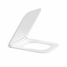 Сиденье для унитаза Qtap (Gemini 520) 448x357x38,5 мм, White, с микролифтом, Slim Duroplast, Quick Release QTSC179W49386