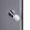 Душевой бокс Lidz Kubis SB90x90.SAT.LOW.GR, стекло тонированное 4 мм