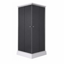 Душевой бокс Lidz Kubis SB90x90.SAT.LOW.GR, стекло тонированное 4 мм Душевой бокс Lidz Kubis SB90x90.SAT.LOW.GR, стекло тонированное 4 мм
