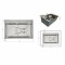 Мойка для кухни интегрированная Lidz Handmade H6845 Brushed Steel 3,0/1,0 мм LDH6845BRU49455 Мойка для кухни интегрированная Lidz Handmade H6845 Brushed Steel 3,0/1,0 мм LDH6845BRU49455