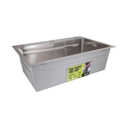 Мойка для кухни интегрированная Lidz Handmade H6845 Brushed Steel 3,0/1,0 мм LDH6845BRU49455 Мойка для кухни интегрированная Lidz Handmade H6845 Brushed Steel 3,0/1,0 мм LDH6845BRU49455