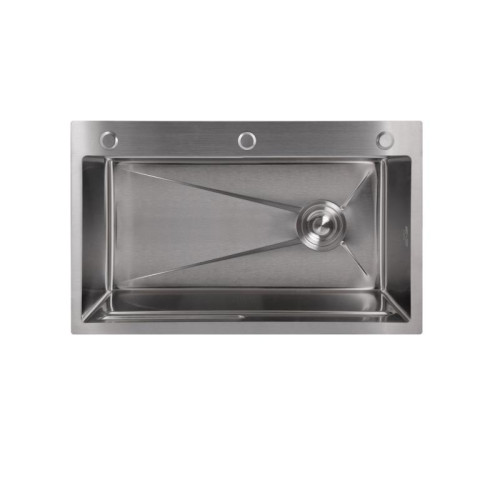 Мойка для кухни интегрированная Lidz Handmade H7545 Brushed Steel 3,0/1,0 мм LDH7545BRU49457 Мойка для кухни интегрированная Lidz Handmade H7545 Brushed Steel 3,0/1,0 мм LDH7545BRU49457