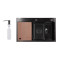 Мойка для кухни интегрированная Lidz Handmade H7545B Brushed Black PVD 3,0/1,0 мм LDH7545BRUBLM49458 Мойка для кухни интегрированная Lidz Handmade H7545B Brushed Black PVD 3,0/1,0 мм LDH7545BRUBLM49458