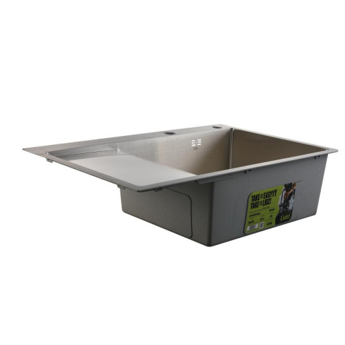 Мойка для кухни интегрированная Lidz Handmade Max 500 H7849L Brushed Steel, 3,0/1,0 мм, крыло слева, увеличенная чаша LDH7849LBRU49463 Мойка для кухни интегрированная Lidz Handmade Max 500 H7849L Brushed Steel, 3,0/1,0 мм, крыло слева, увеличенная чаша LDH7849LBRU49463