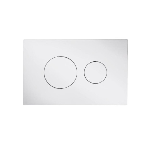 Клавиша смыва Qtap Standard 152x236x28 мм, Chrome, круглая QTSTD164CRM49469