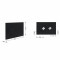 Клавиша смыва Qtap Standard 152x236x28 мм, Matt Black, круглая QTSTD164BLM49470