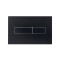 Клавиша смыва Qtap Standard 152x236x28 мм, Matt Black, линейная QTSTD164BLM49473