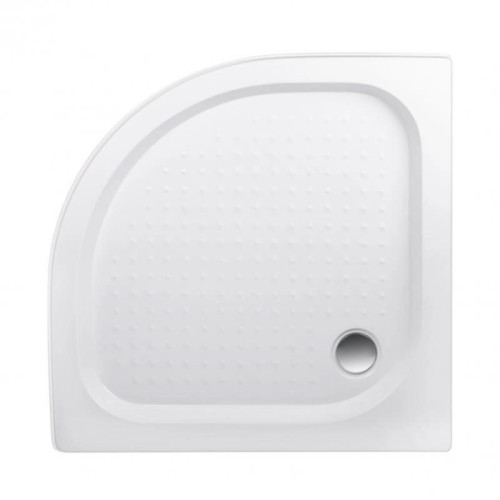 Lidz Набор: Душевая кабина Latwa SC90x90.SAT.LOW.DGR, полукруглая, стекло тонированное 4 мм + Душевой поддон Kapielka ST90x90x14
