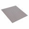Потолочная лейка Lidz (248х248х45) для душевых систем Kubis, Helix Nickel LDKUB2482484549512
