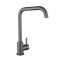 Смеситель для кухни Lidz Aria 015F1 (k35)  LDARI015F1GRP49558 Graphite