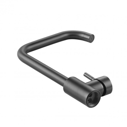 Смеситель для кухни Lidz Aria 015F1 (k35)  LDARI015F1GRP49558 Graphite