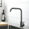 Смеситель для кухни Lidz Aria 015F1 (k35)  LDARI015F1GRP49558 Graphite
