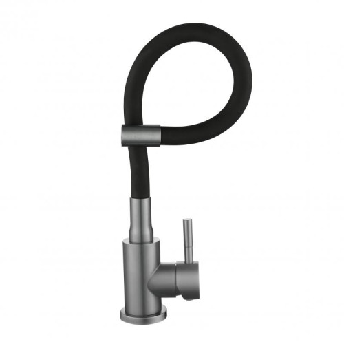 Смеситель для кухни Lidz Aria 015F3 (k35) с гибким изливом LDARI015F3BGRP49564 Graphite/Black Смеситель для кухни Lidz Aria 015F3 (k35) с гибким изливом LDARI015F3BGRP49564 Graphite/Black