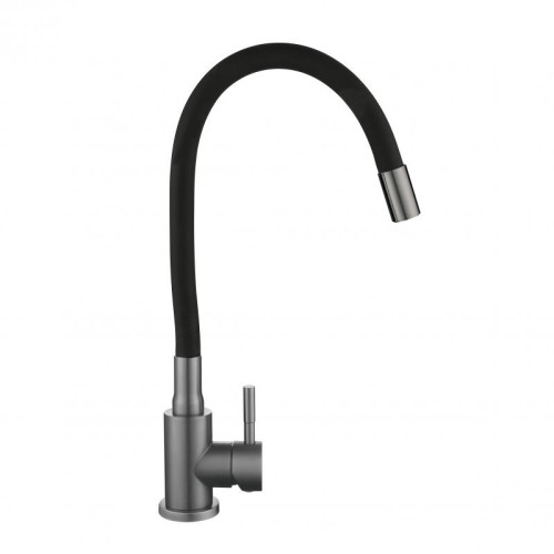 Смеситель для кухни Lidz Aria 015F3 (k35) с гибким изливом LDARI015F3BGRP49564 Graphite/Black Смеситель для кухни Lidz Aria 015F3 (k35) с гибким изливом LDARI015F3BGRP49564 Graphite/Black