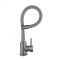 Смеситель для кухни Lidz Aria 015F3 (k35) с гибким изливом LDARI015F3GGRP49565 Graphite/Grey
