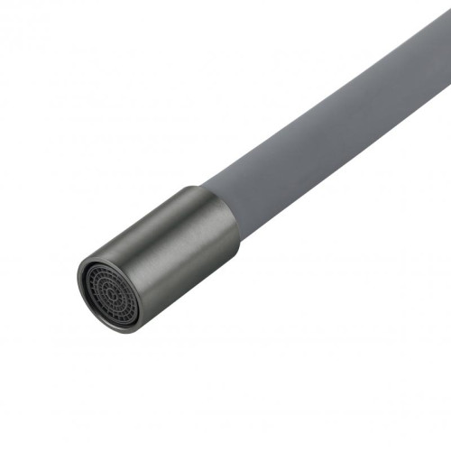 Смеситель для кухни Lidz Aria 015F3 (k35) с гибким изливом LDARI015F3GGRP49565 Graphite/Grey