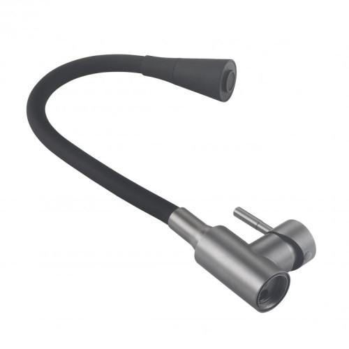 Смеситель для кухни Lidz Aria 015F31 (k35) с гибким изливом LDARI015F31BGRP49566 Graphite/Black