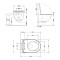 Унитаз подвесной Qtap Robin ML Ultra Quiet 490×365×325 мм, с сиденьем  Soft-close MagLock, White QTROBML26W49621