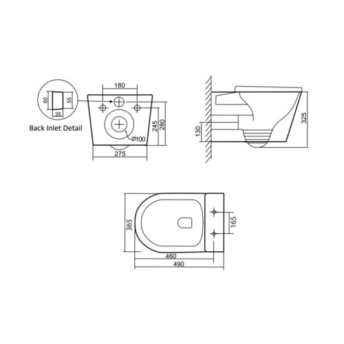 Унитаз подвесной Qtap Scorpio ML Ultra Quiet 490×365×325 мм, с сиденьем Soft-close MagLock, White QTSCOML26W49622