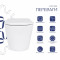 Унитаз подвесной Qtap Scorpio ML Ultra Quiet 490×365×325 мм, с сиденьем Soft-close MagLock, White QTSCOML26W49622