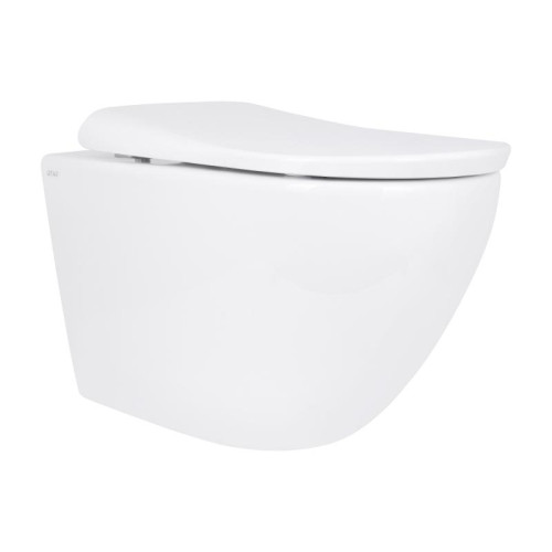 Унитаз подвесной Qtap Robin ML Ultra Quiet 520×365×365 мм, с сиденьем Soft-close MagLock, White QTROBML26W49623 Унитаз подвесной Qtap Robin ML Ultra Quiet 520×365×365 мм, с сиденьем Soft-close MagLock, White QTROBML26W49623