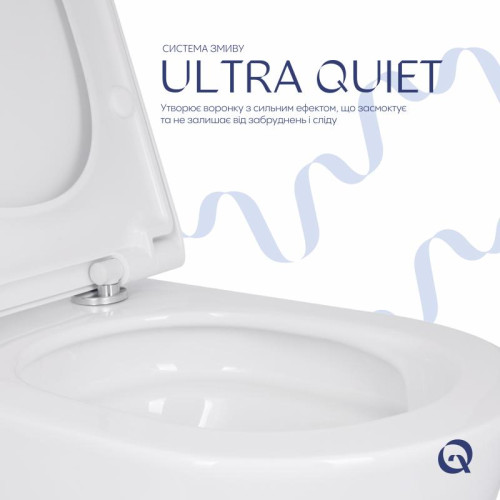 Унитаз подвесной Qtap Scorpio ML Ultra Quiet 520×365×365 мм, с сиденьем Soft-close MagLock, White QTSCOML26W49624 Унитаз подвесной Qtap Scorpio ML Ultra Quiet 520×365×365 мм, с сиденьем Soft-close MagLock, White QTSCOML26W49624