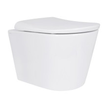 Унитаз подвесной Qtap Scorpio ML Ultra Quiet 520×365×365 мм, с сиденьем Soft-close MagLock, White QTSCOML26W49624 Унитаз подвесной Qtap Scorpio ML Ultra Quiet 520×365×365 мм, с сиденьем Soft-close MagLock, White QTSCOML26W49624
