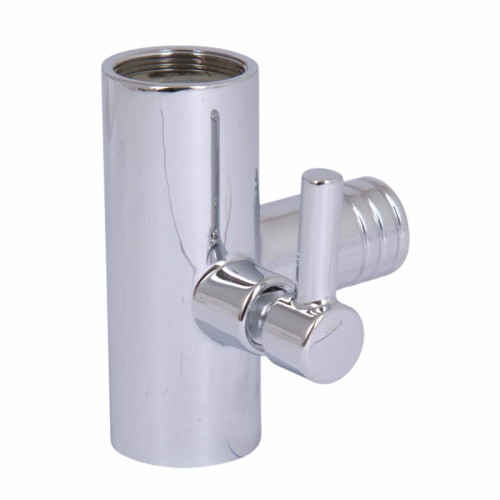 Соединение стойки Qtap (72х61,5х52) для душевой системы Vlasta New Chrome, Evia, Tern QTVLA7261552CRM49693