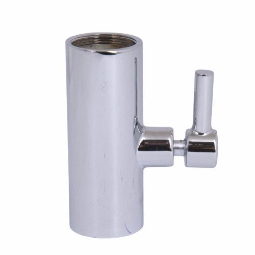 Соединение стойки Qtap (72х61,5х52) для душевой системы Vlasta New Chrome, Evia, Tern QTVLA7261552CRM49693