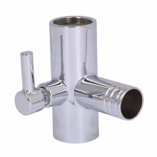 Соединение стойки Qtap (72х61,5х52) для душевой системы Vlasta New Chrome, Evia, Tern QTVLA7261552CRM49693