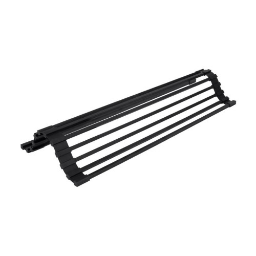Сушилка на кухонную мойку Lidz Acsis LA04 Black, квадратна основа, для посуды 430х216 мм LDACSLA04BLM49762