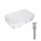 Раковина накладная Qtap Tern 610x350x135 мм, Marble, прямоугольная, с донным клапаном QTTER188MR49791 Раковина накладная Qtap Tern 610x350x135 мм, Marble, прямоугольная, с донным клапаном QTTER188MR49791