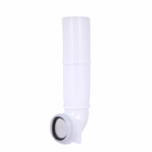 Угловая трубка смыва Qtap 82х74х262 мм White для инсталляции Standard QTSTD167W49807 Угловая трубка смыва Qtap 82х74х262 мм White для инсталляции Standard QTSTD167W49807